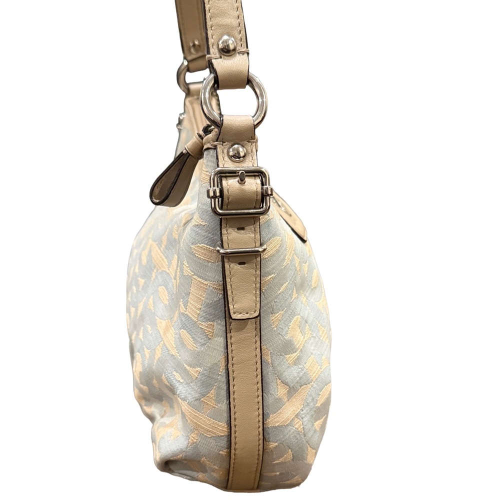Coach Op Art Sufflette Small Hobo/Shoulder Bag (#45582)(with Hang Tag)(EUC) - Picture 4 of 17